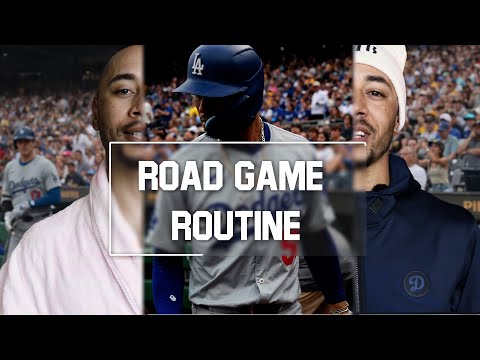 Road game routine : Mornings with Mookie