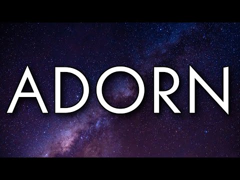 Miguel - Adorn (Lyrics)