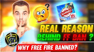 Why Free Fire Banned?💔 Real Reason Behind Free Fire Ban😨