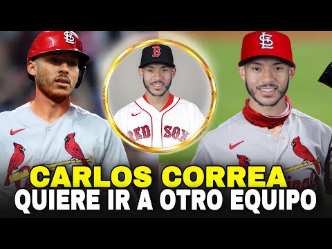 CARLOS CORREA QUIERE FIRMAR CON OTRO EQUIPO O EXTENDER CON TWINS, MLB BASEBALL SPORTS