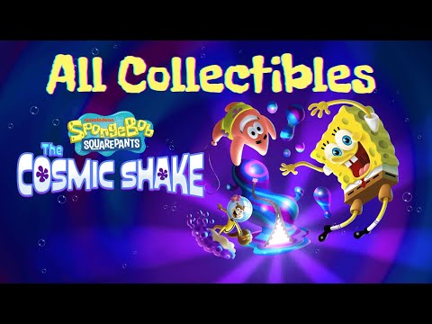 SpongeBob SquarePants The Cosmic Shake All Collectibles (Chronology Order)