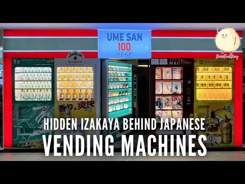 Secret Quirky Bar Behind Rows of Japanese Vending Machines In Singapore