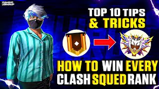 CLASH SQUAD RANK PUSH TRICK - 100x FASTER RANK PUSH 🤯🔥| Cs Rank Tips And Tricks | Free Fire