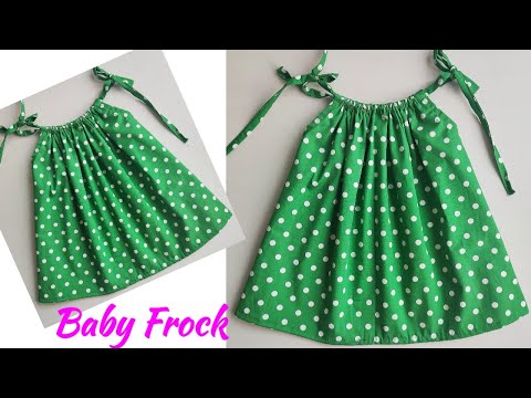 Very Easy Baby Frock cutting and stitching | Yoke Baby Frock cutting and stitching