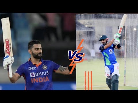 Virat Kohli vs Babar Aazam 🏏 #cricket #viratkohli #babarazam #indvspak