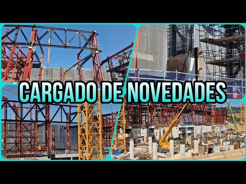 🔴OBRAS CAM NOU(31 de Julio)⚠️Terminamos Julio cargado de nuevas estructuras