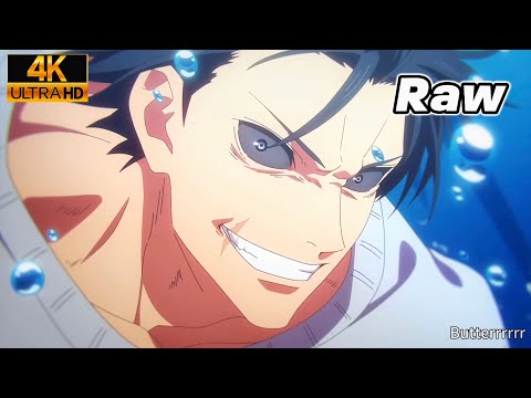 Toji vs Dagon 4K Raw for edit