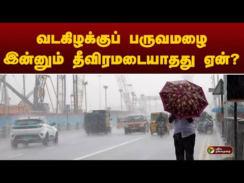 வடகிழக்குப் பருவமழை இன்னும் தீவிரமடையாதது ஏன்? | RAIN