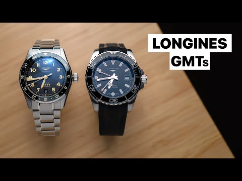 Longines GMT Faceoff: Spirit Zulu Time 39mm vs. Hydroconquest GMT