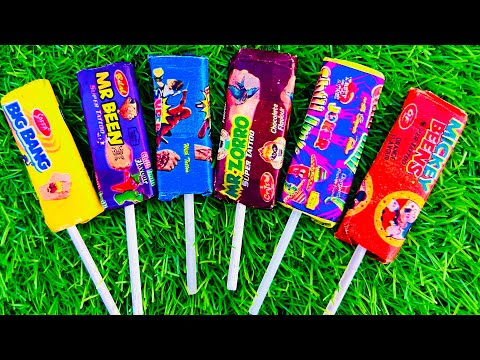 Some popular Candies in the World | New Milk Bottle | mini Cooking | Ice Cream Pop It | Asmr Coca