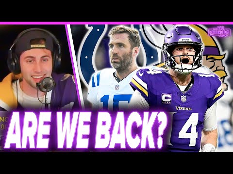 Colts-Vikings Reaction: Darnold & Vikes BOUNCE BACK, why I believe in this team | PFS