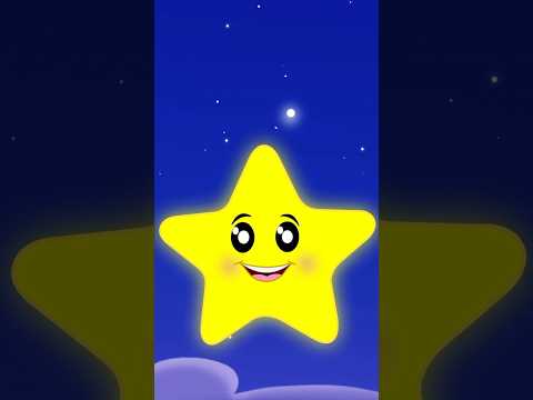 Twinkle Twinkle Little Star #shorts #sleepmusic #rhymes #songs