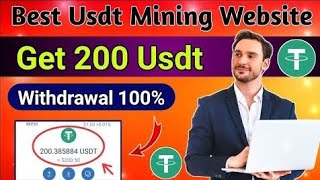 New Usdt Mining App | Usd Mining Site 🔥 Without Investment | Usdt Mining Website ✅ Usd Minin