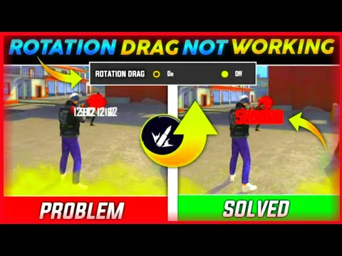 Perfect Rotation Drag In Free Fire | Working Rotation Drag Trick #shorts