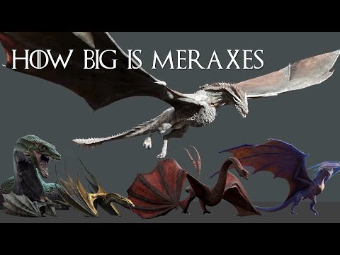 Meraxes Aegon's Conquest Dragon - Size Revealed