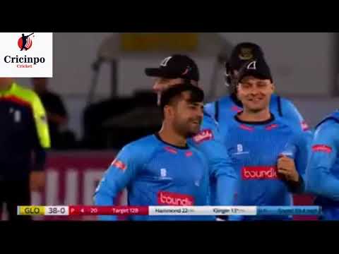 Rashid Khan Entire Spell | Rashid Khan Bowling In PSL | Rashid Khan Bowling | Vitality Blast t20