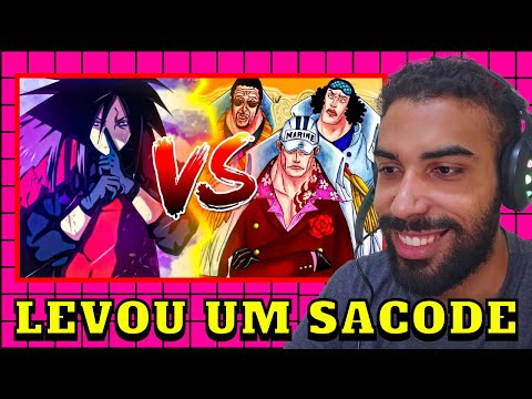 REAGINDO A MADARA VS ALMIRANTES - BATALHA MORTAL DO @einerdtv