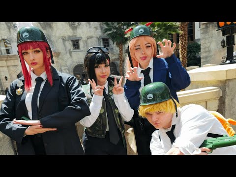 Saving Private Kobeni || Chainsaw Man Cosplay Crack || Weebcon 2024