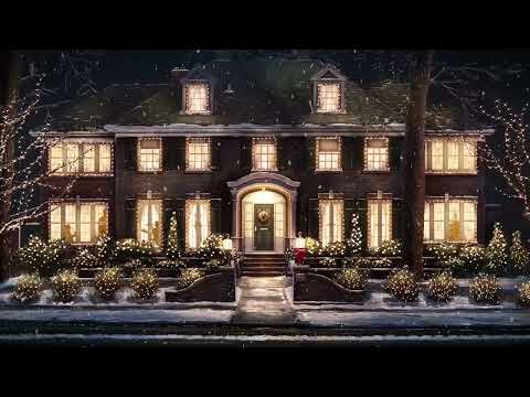 Home Alone Christmas Party Ambience | Christmas Music From Another Room