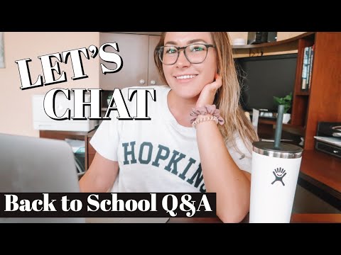 back to school Q&A: how to study, advice, more!