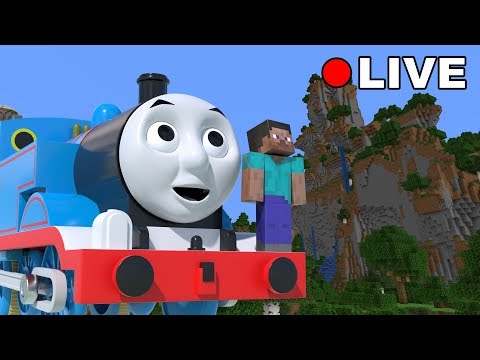 Thomas Goes to Minecraft! Launch of DieselD199's New Minecraft Server!