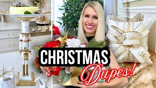 *I SAVED HUNDREDS* DUPING DESIGNER CHRISTMAS DECOR | HIGH END HOLIDAY DECOR That'll WOW!