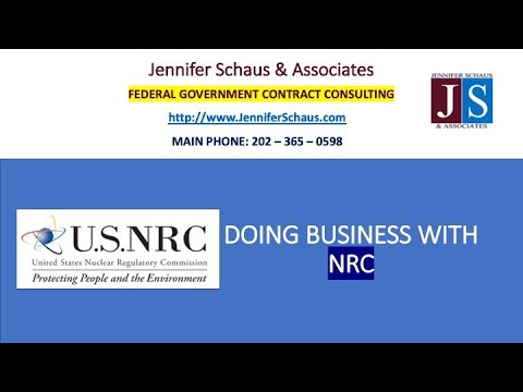 Federal Contracting - Procurement Playbook - Doing Business With NRC - Win Federal Contracts