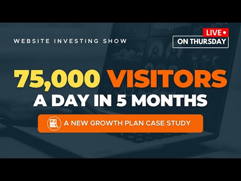 75,000 Visitors a Day in 5 Months: a new Growth Plan Case Study