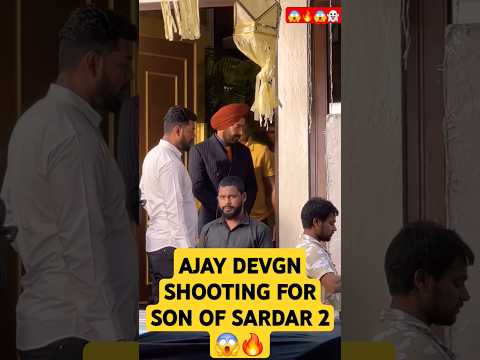 Son Of Sardar 2 | Ajay Devgan in Uk Shooting #sonofsardaar2 #shorts #ajaydevgan