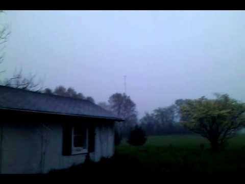 Lightning Strikes Cell Tower 4-7-2015