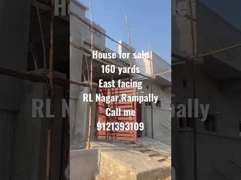 Houses 🏡 For sale || RL NAGAR || RAMPALLY || Near REQUILFORD INTERNATIONAL SCHOOL || 9121393109