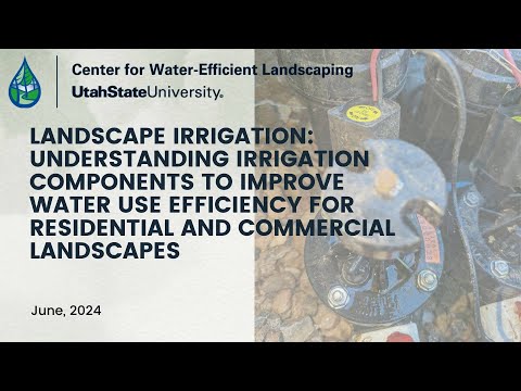 How to Use Irrigation Components to Promote Water Efficiency