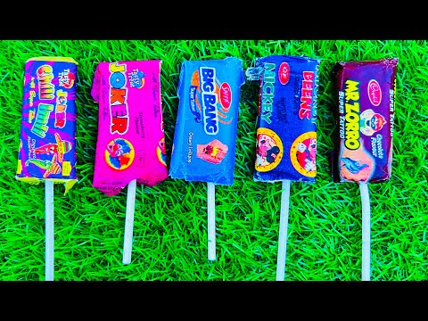 Some popular Candies in the World | New Milk Bottle | mini Cooking | Ice Cream Pop It | Asmr Coca