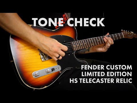 TONE CHECK: Fender Custom Shop Limited Edition Telecaster Custom HS Relic | Cream City Music