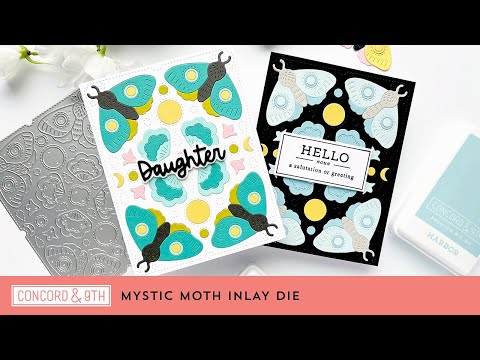 Mystic Moth Inlay Die