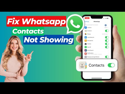 How to Fix WhatsApp Contacts Not Showing | Contact Names Missing | iOS 18