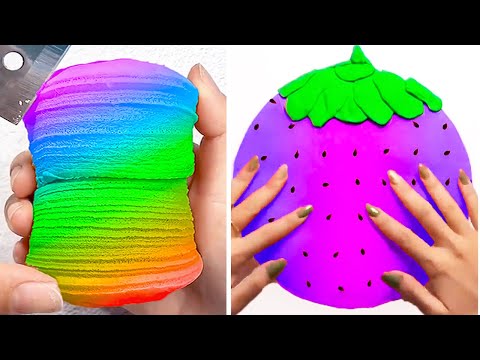 Why These Slime ASMR Videos Are So Satisfying! Relaxing Slime Video 3349