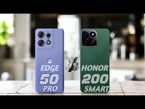 Motorola Edge 50 Pro Vs Honor 200 Smart  | Full Comparison and review 🔥