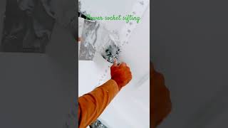 power socket sifting #electrical #plumbing #construction #viralvideo #plese_subscribe