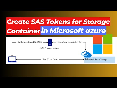 How to Generate Storage Container SAS Token & URL in Microsoft Azure | SAS Tokens for Azure