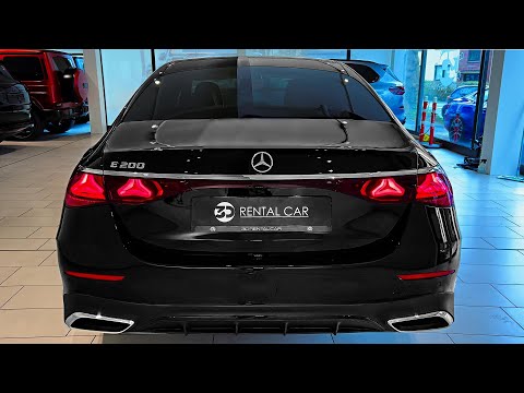 Mercedes E-Class (2024) - Best Executive Midsize Sedan!