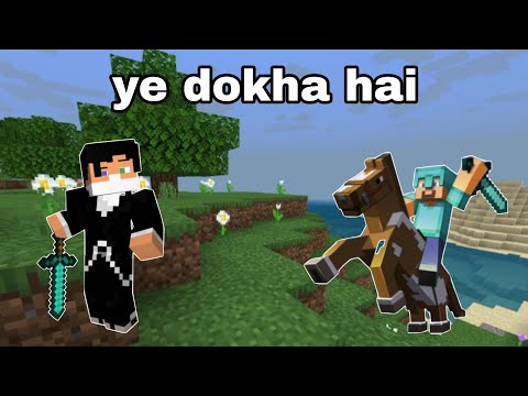 Ye dhoka hua noob ke sath 😢 #shorts #minecraftshorts #noobfunnyvideo #minecraft