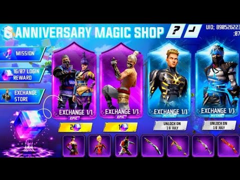 ফাইনালি এইসব রিয়র্ডস🔥ফ্রিতে পাবে🤩 | Free Fire New Event | 6 Anniversary Event Free Rewards | BD