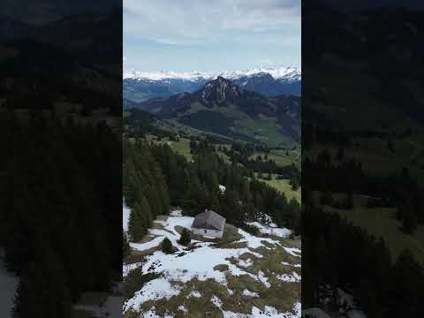 Swiss serenity in 8 seconds. Nature's masterpiece. 🏞️ #Switzerland #shorts #travel #nature #explore