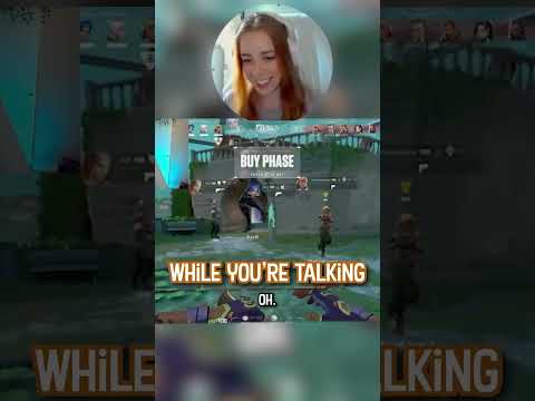 HOT MIC GLITCH EXPOSES ME #valorant #trolling #shorts #funny #gamergirl