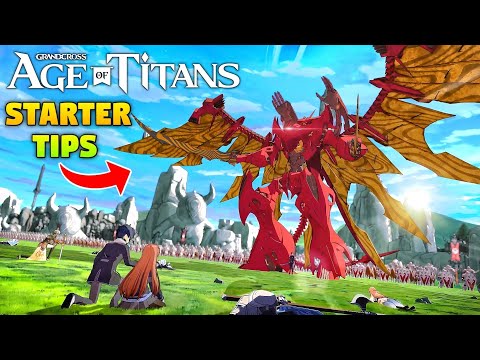 10 Awesome Starter Tips YOU SHOULD KNOW in Grand Cross: Age of Titans