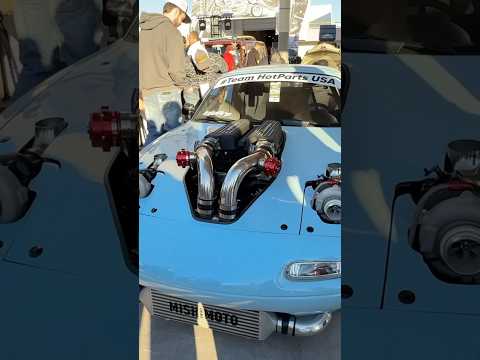 I Put A Lamborghini Motor In A Miata For Sema!