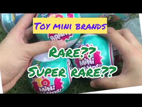 Toy Mini Brands One Whole Capsule Unboxing | Rare? Super Rare?