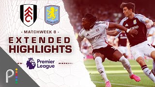 Fulham v. Aston Villa | PREMIER LEAGUE HIGHLIGHTS | 10/19/2024 | NBC Sports