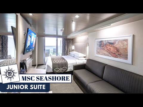 MSC Seashore | Junior Suite Full Walkthrough Tour | 2024 | 4K